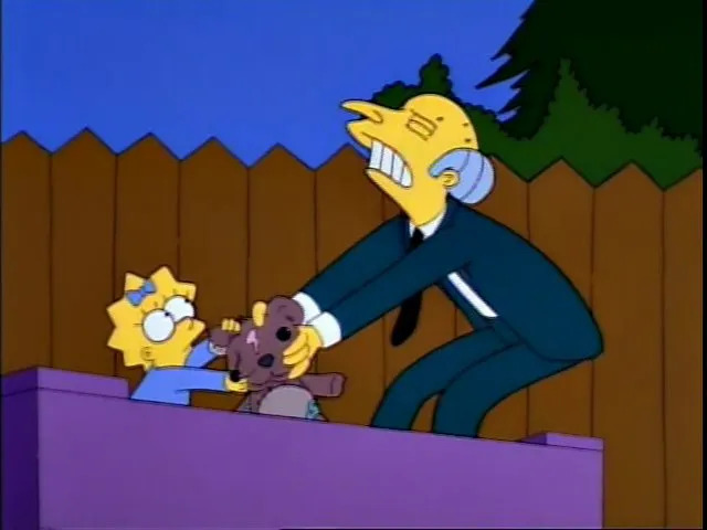 mr burns and bobo Blank Meme Template
