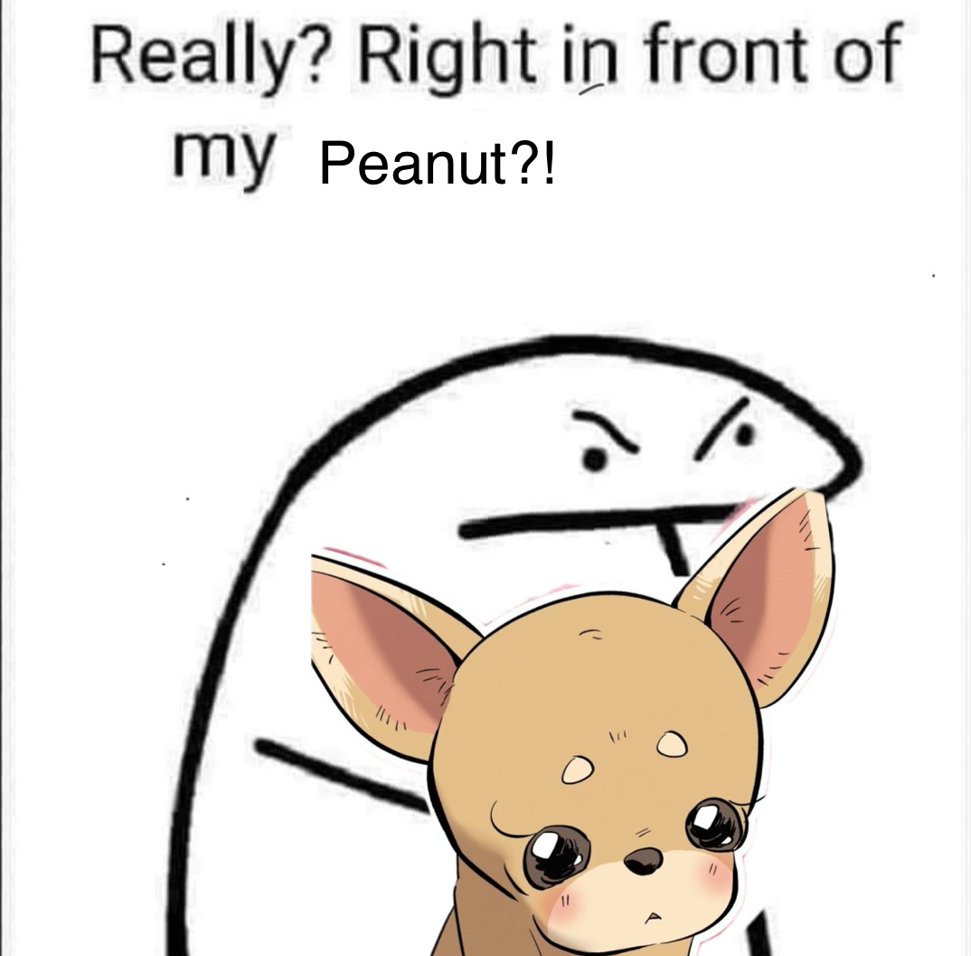 Honey Bear Peanut Blank Meme Template
