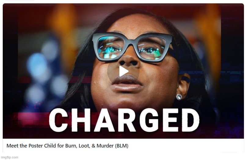 Meet the Poster Child for Burn, Loot, & Murder (BLM) | image tagged in poster child,blm,burn loot and murder,congresswoman,pee wee herman,lamonica mciver | made w/ Imgflip meme maker