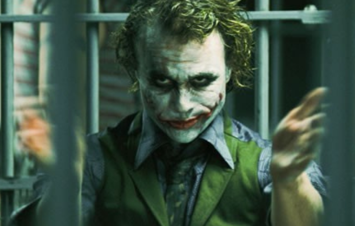 Joker (Heath Ledger) clapping Blank Meme Template