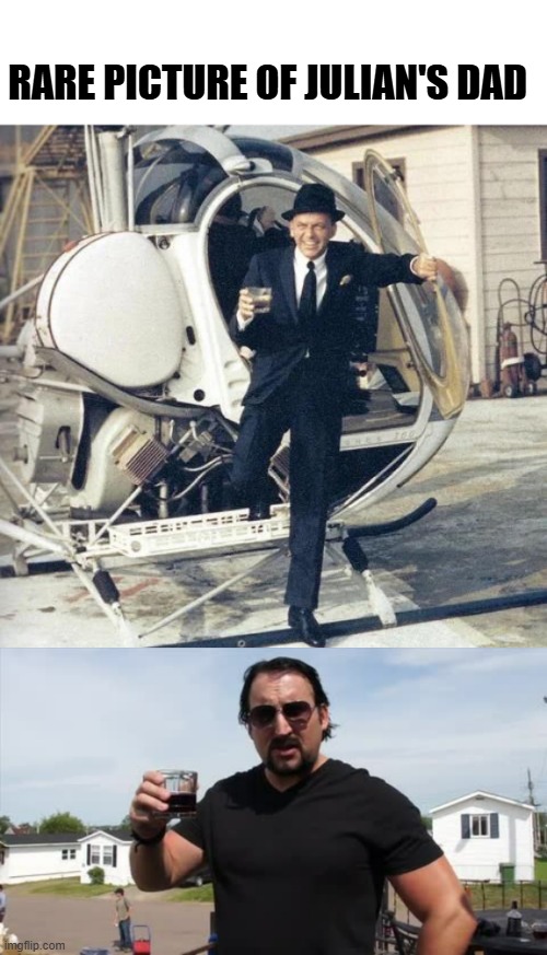 Julian's Dad | RARE PICTURE OF JULIAN'S DAD | image tagged in julian trailer park boys,memes | made w/ Imgflip meme maker