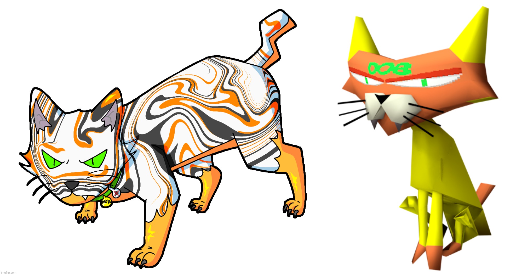 Glow up or glow down (left is new) | made w/ Imgflip meme maker