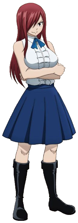 Erza scarlett Blank Meme Template