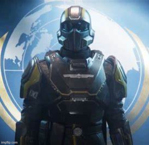 Helldiver staring at camera | image tagged in helldiver staring at camera | made w/ Imgflip meme maker