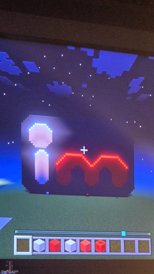 Lil thing Rylie built in our server | made w/ Imgflip meme maker