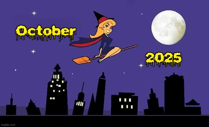 Bewitched | image tagged in bewitched,october,2025,halloween,halloween is coming,happy halloween | made w/ Imgflip meme maker