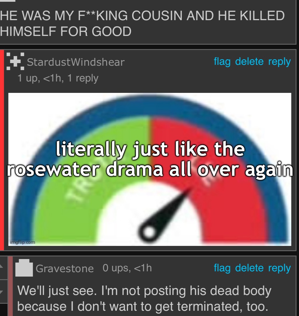 literally just like the rosewater drama all over again | made w/ Imgflip meme maker