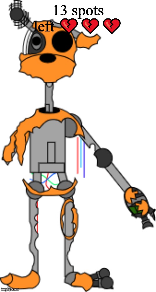 Fuckass porn arc | 13 spots left 💔💔💔 | image tagged in fuckass porn arc | made w/ Imgflip meme maker