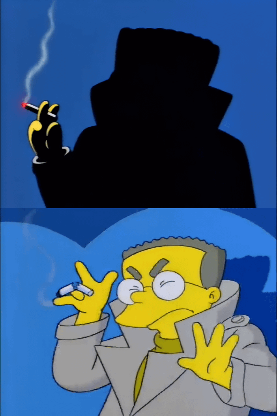 Smithers Headlight Blank Meme Template