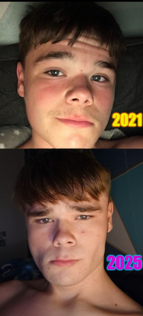 I may have only changed a little in appearance but I've changed drastically mentally in a good way. | 2021; 2025 | made w/ Imgflip meme maker