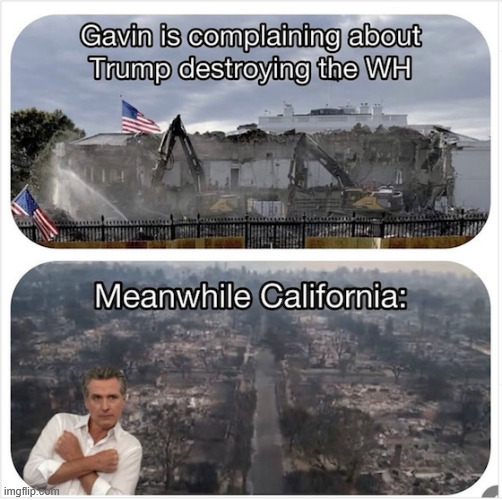 Meanwhile in California | image tagged in democrats are ruining the country,msm deflects with wh renovations | made w/ Imgflip meme maker