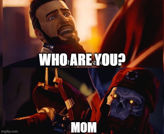 What the hell are you? Death | WHO ARE YOU? MOM | image tagged in what the hell are you death | made w/ Imgflip meme maker