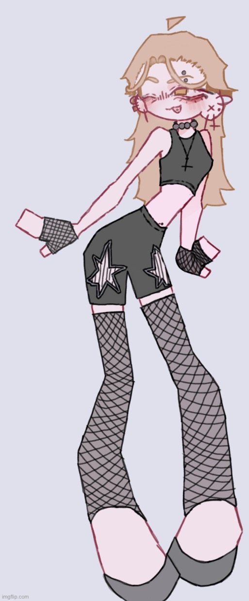 small peak of new oc | image tagged in drawing,stuff | made w/ Imgflip meme maker