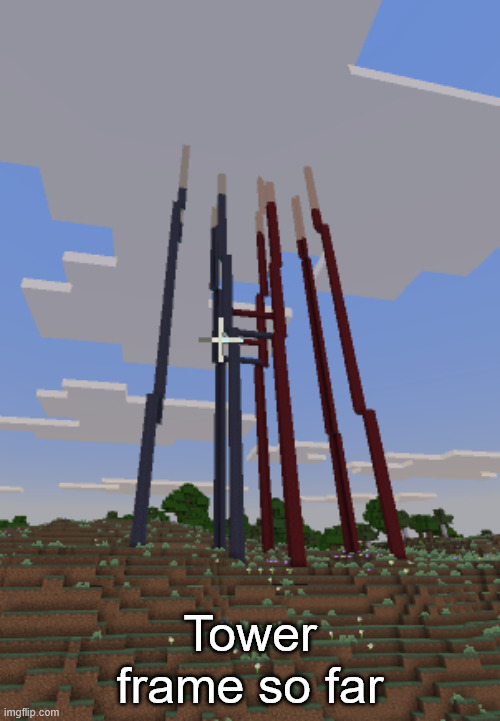 Tower frame so far | made w/ Imgflip meme maker
