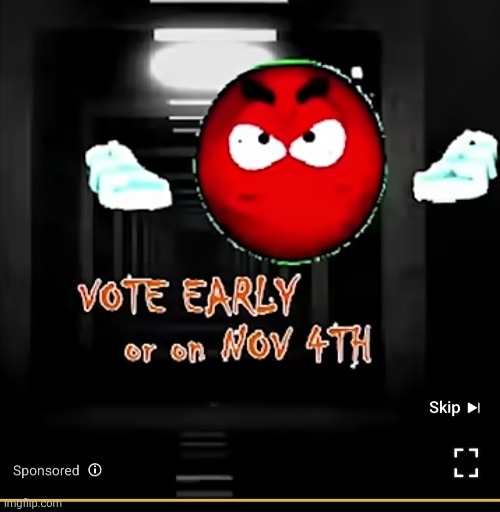 saw this political ad using ts and soyjacks in maga hats | made w/ Imgflip meme maker