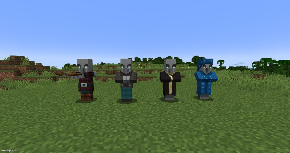 Illagers | image tagged in illagers | made w/ Imgflip meme maker