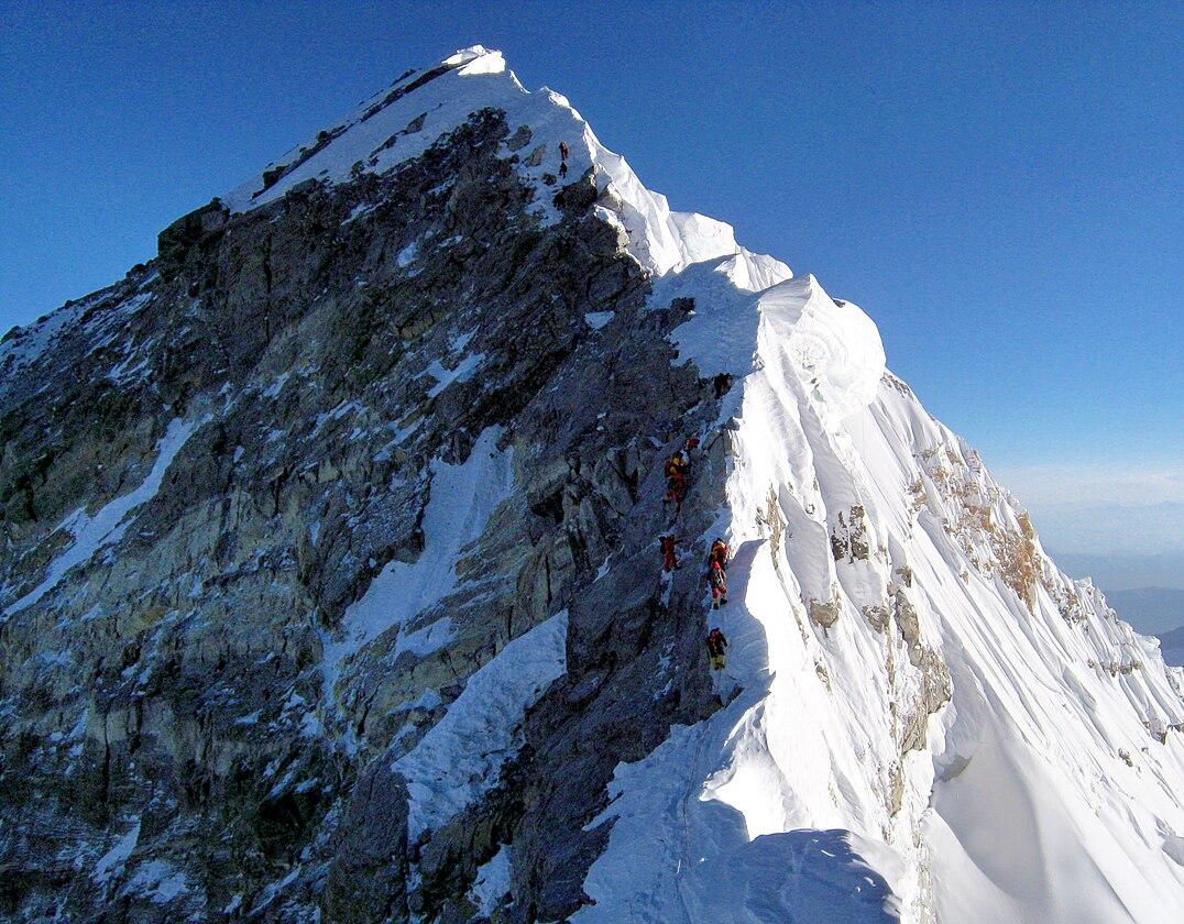 The Death Zone (Mt Everest) Blank Meme Template