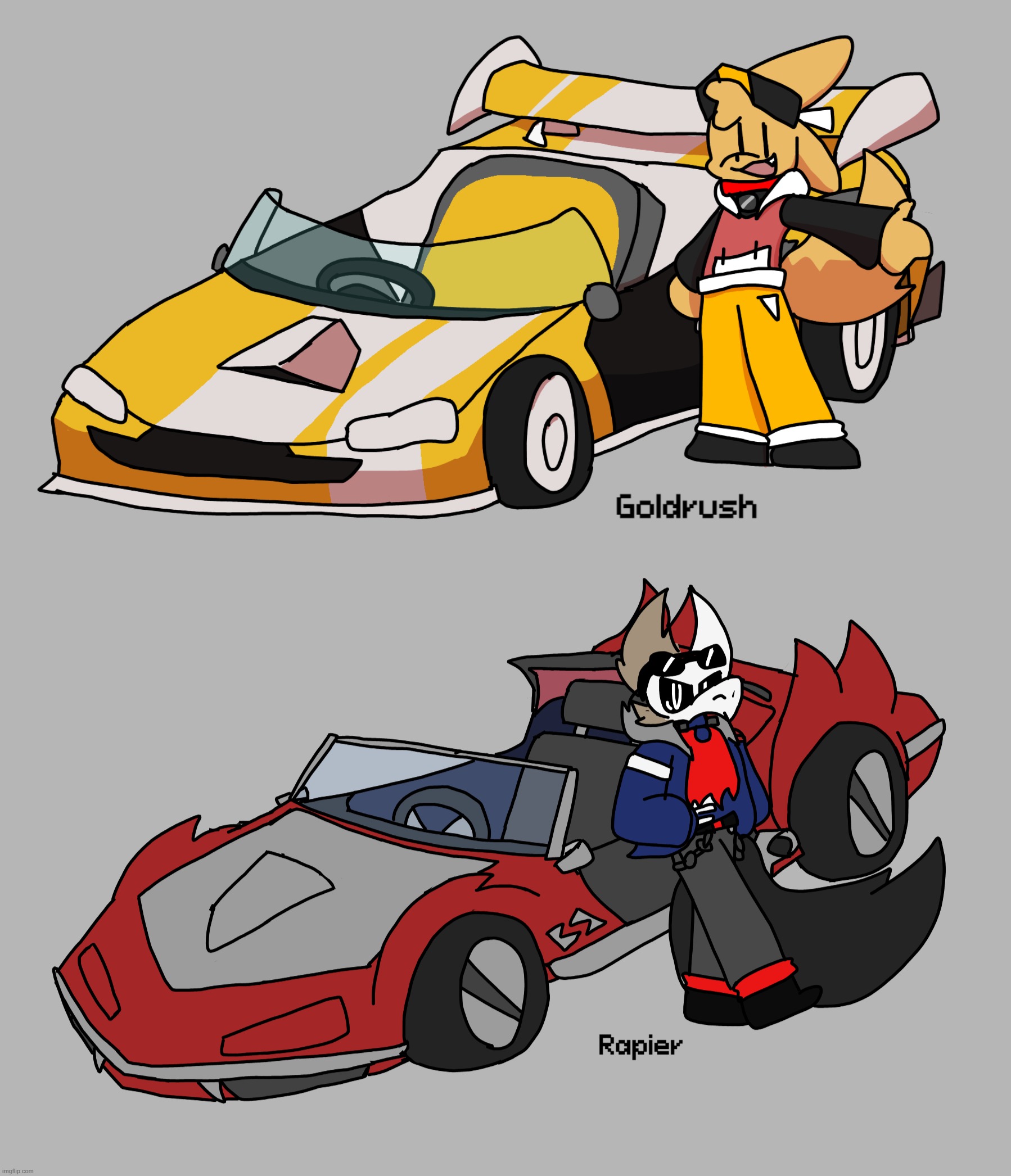 not a spoopy drawing, just cars | image tagged in i like cars | made w/ Imgflip meme maker