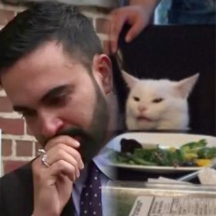 Mamdani and Smudge Blank Meme Template