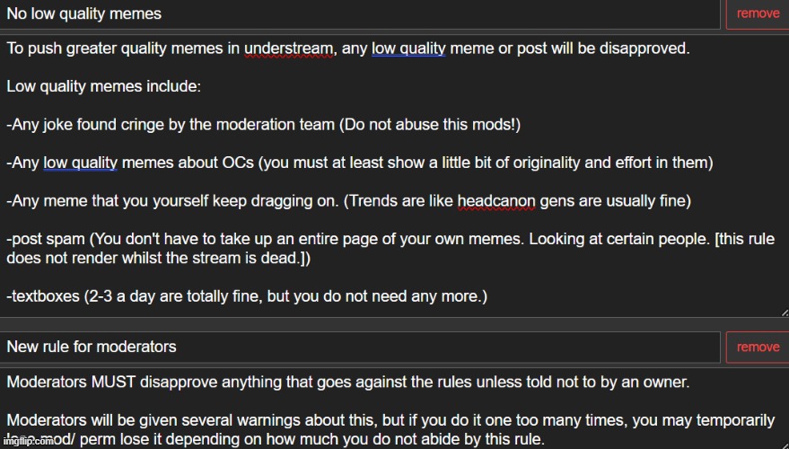 new rules | made w/ Imgflip meme maker