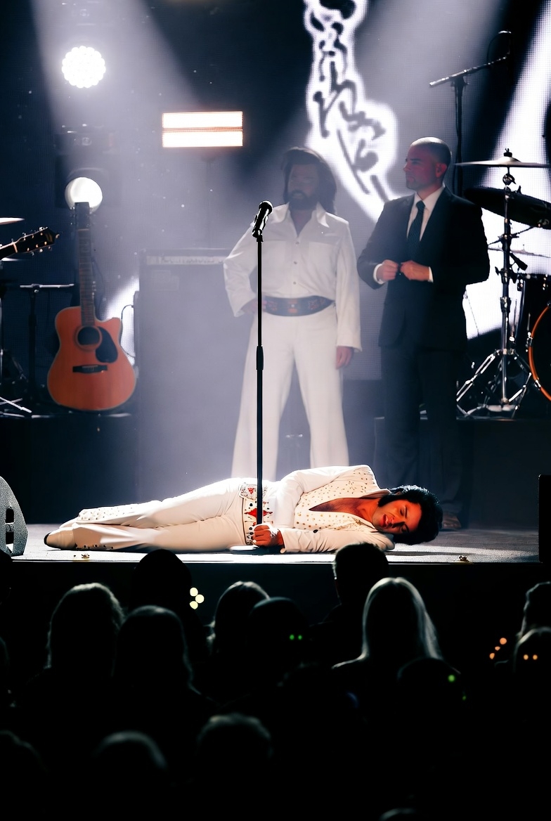Elvis is down Blank Meme Template