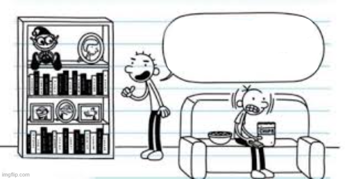 High Quality Rodrick Telling Elf Blank Meme Template