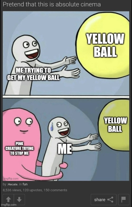 120 ups with 150 COMMENTS, y'all gotta consider this the biggest ragebait of October | made w/ Imgflip meme maker