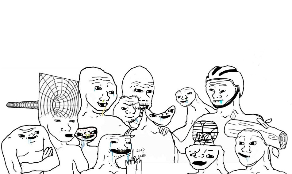 brainlet group Blank Meme Template