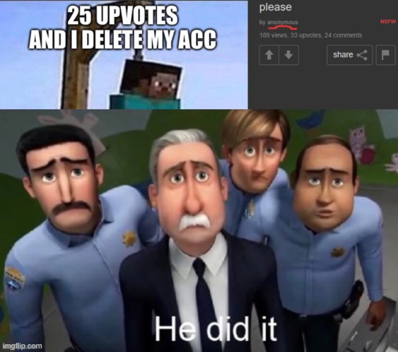 image tagged in he did it | made w/ Imgflip meme maker