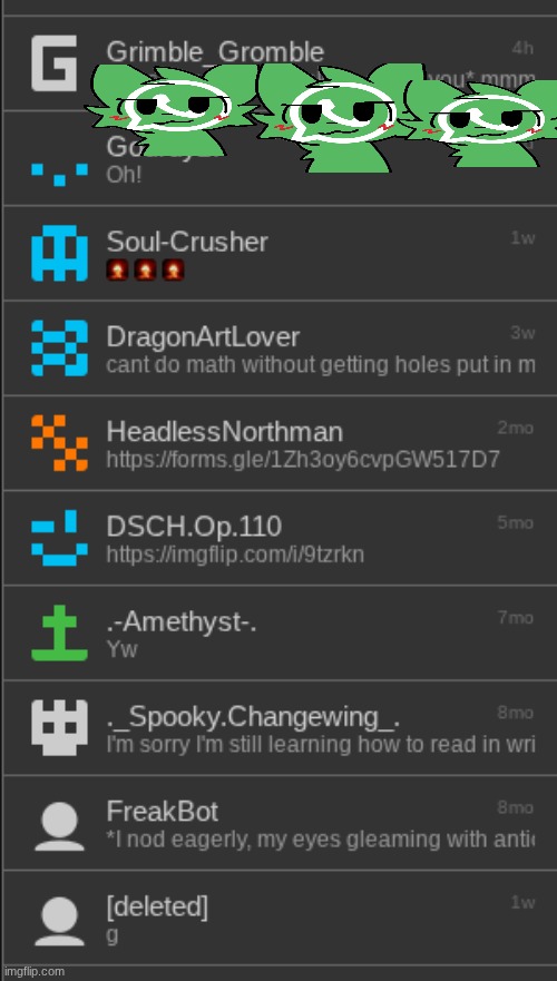 mc reveal (ignore my cats they keep getting in the way) | made w/ Imgflip meme maker