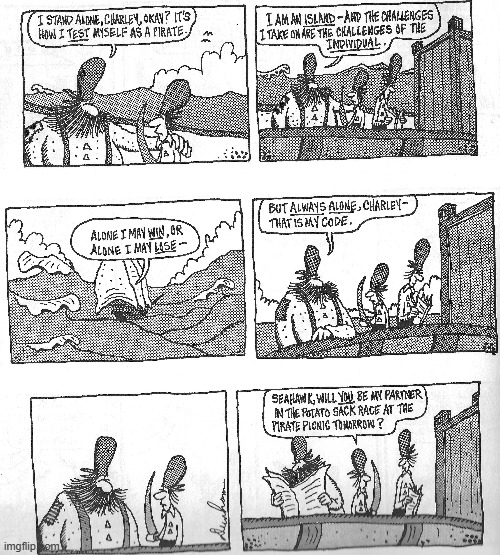 Classic Overboard | image tagged in comics | made w/ Imgflip meme maker
