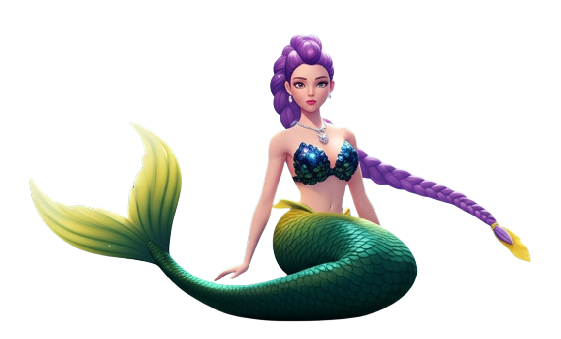 Rumi mermaid Blank Meme Template