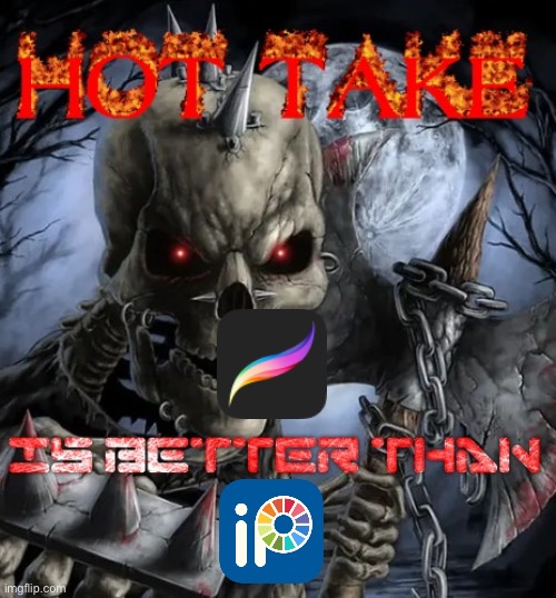 Badass skeleton hot take | image tagged in badass skeleton hot take | made w/ Imgflip meme maker