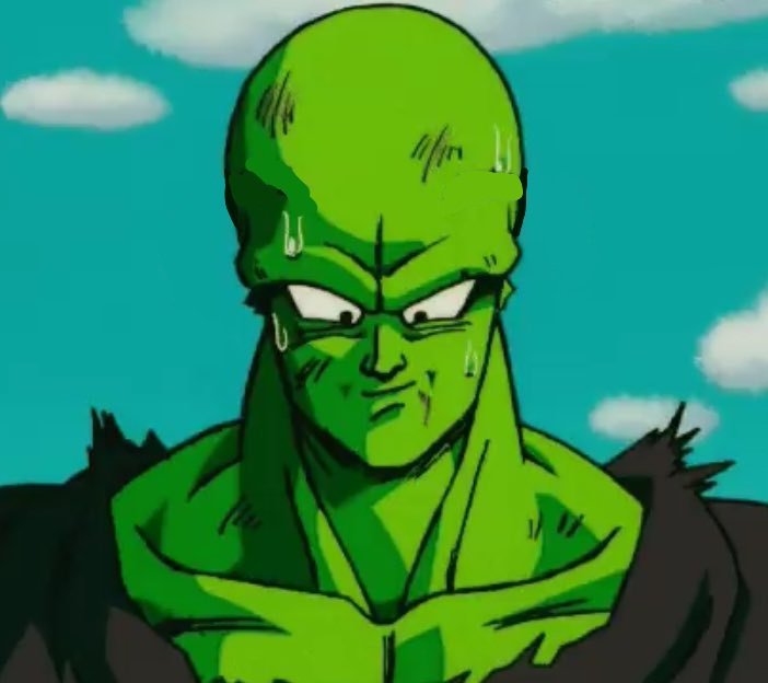 Piccolo without Ears And Antennas Blank Meme Template