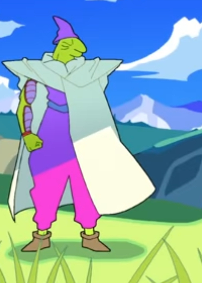 Glepiccolo Aura Farming Blank Meme Template