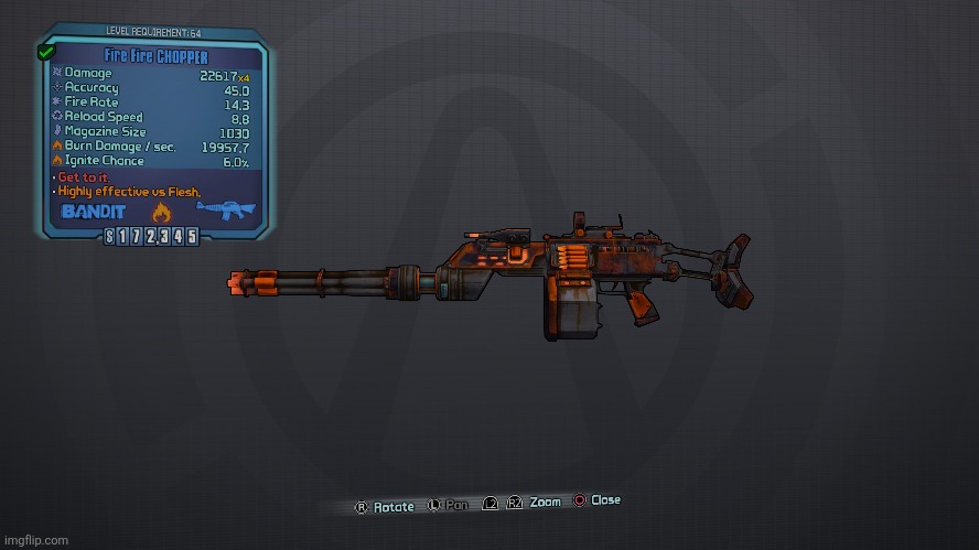 I spent 90 Eridium to get this. It sucks but I'm so happy I got it first try. | made w/ Imgflip meme maker