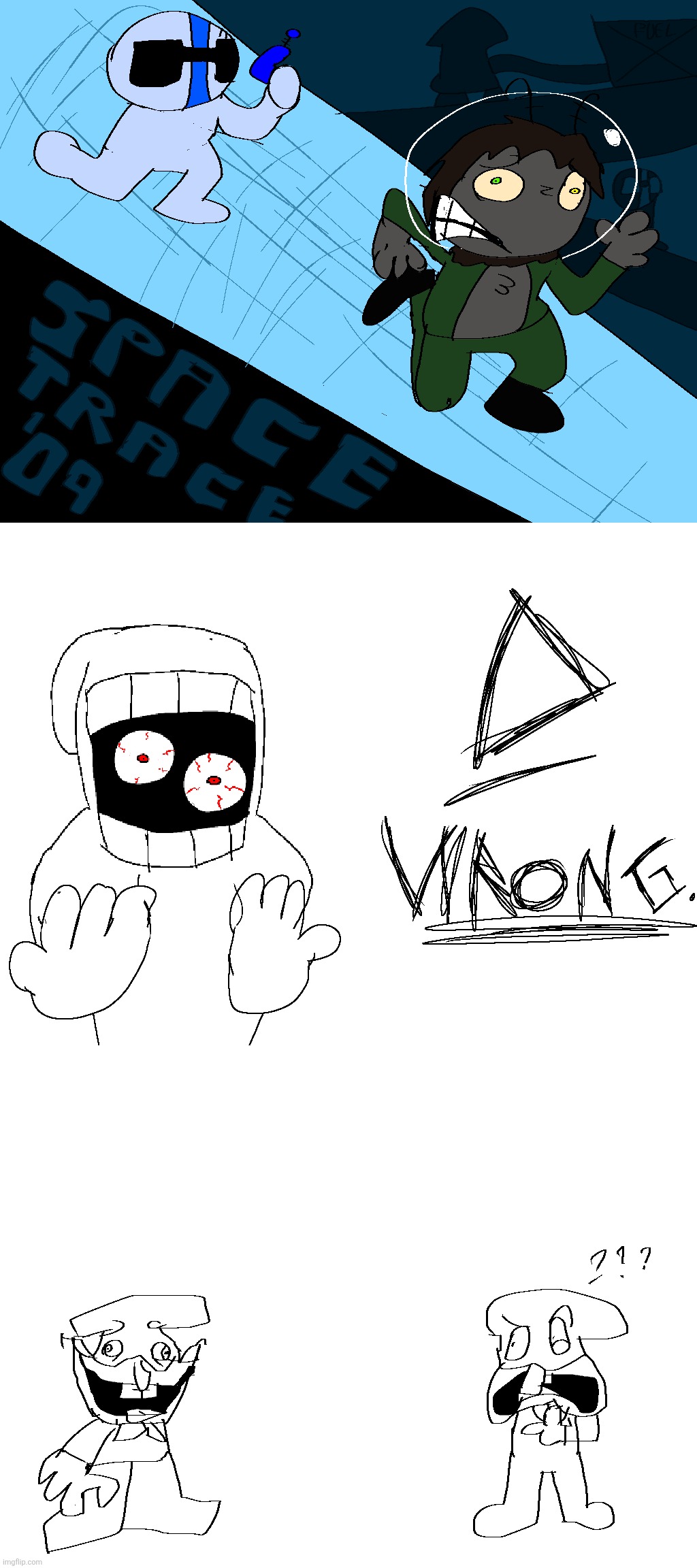 just a bit of misc art ive forgotten to post :D | made w/ Imgflip meme maker