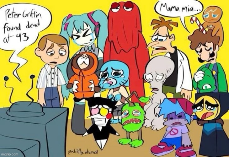 Peter Griffin, we do lament thy passing hence. | image tagged in n | made w/ Imgflip meme maker