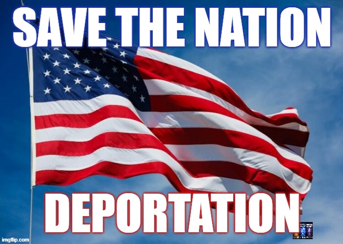 Save your nation | SAVE THE NATION; DEPORTATION | image tagged in deportation,immigration,trump | made w/ Imgflip meme maker