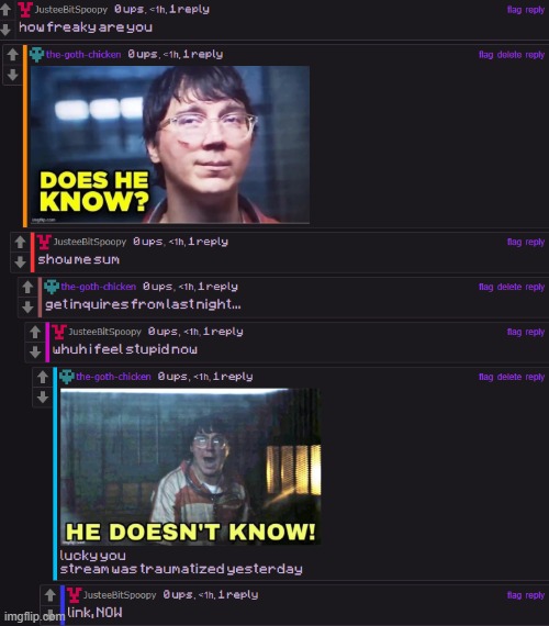 i don't have the guts who's gonna tell him | made w/ Imgflip meme maker