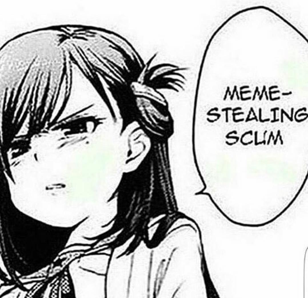 meme-stealing scum Blank Meme Template
