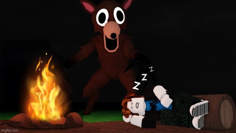 image tagged in 99 nights in the forest | made w/ Imgflip meme maker