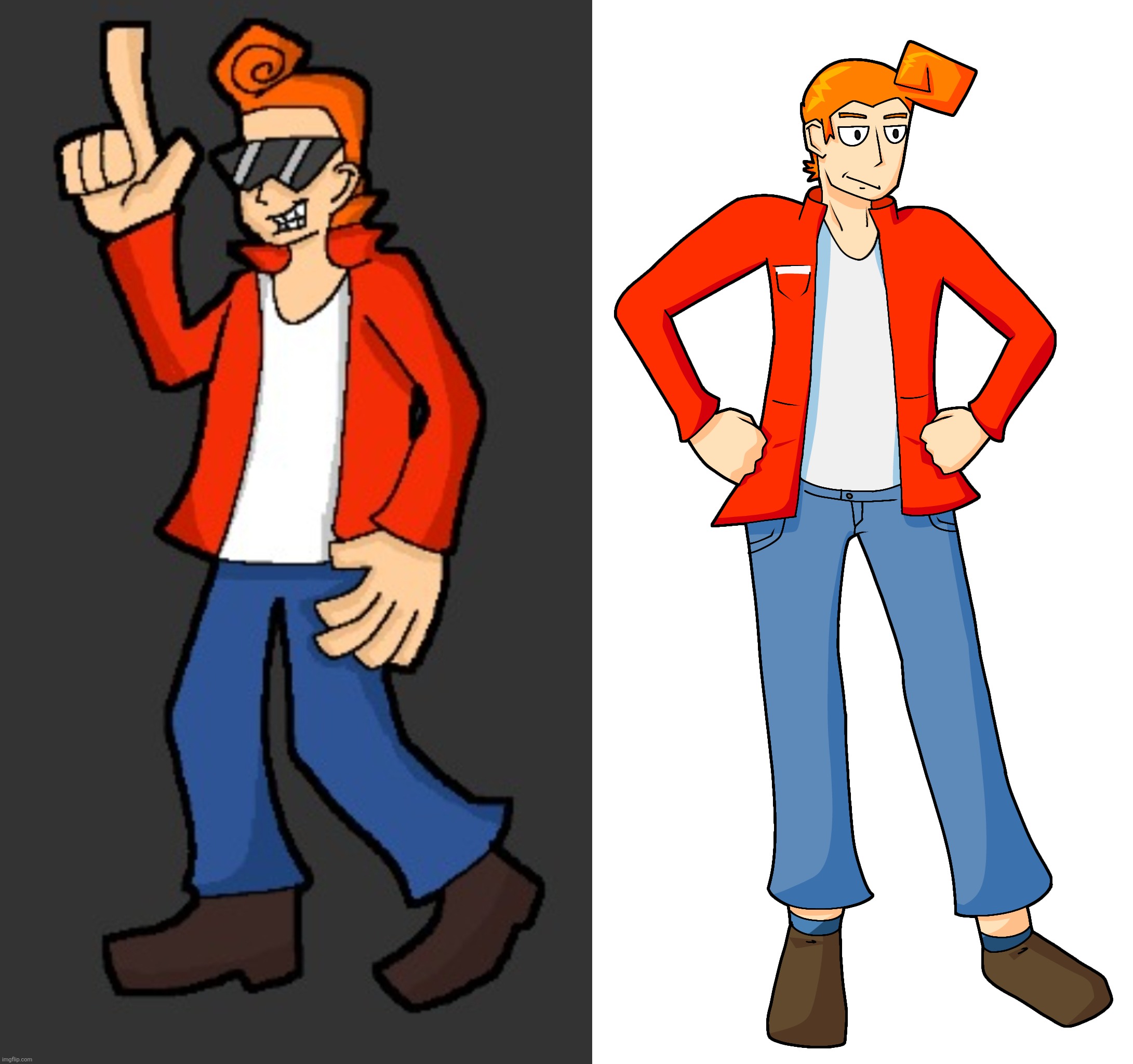 I am SO GLAD I made new official galactic groove images cuz that old one (LEFT) was ASS | made w/ Imgflip meme maker