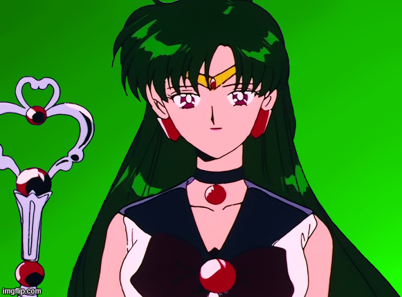 Pluto icon | image tagged in anime,sailor moon,pluto,icons,sailor pluto | made w/ Imgflip meme maker
