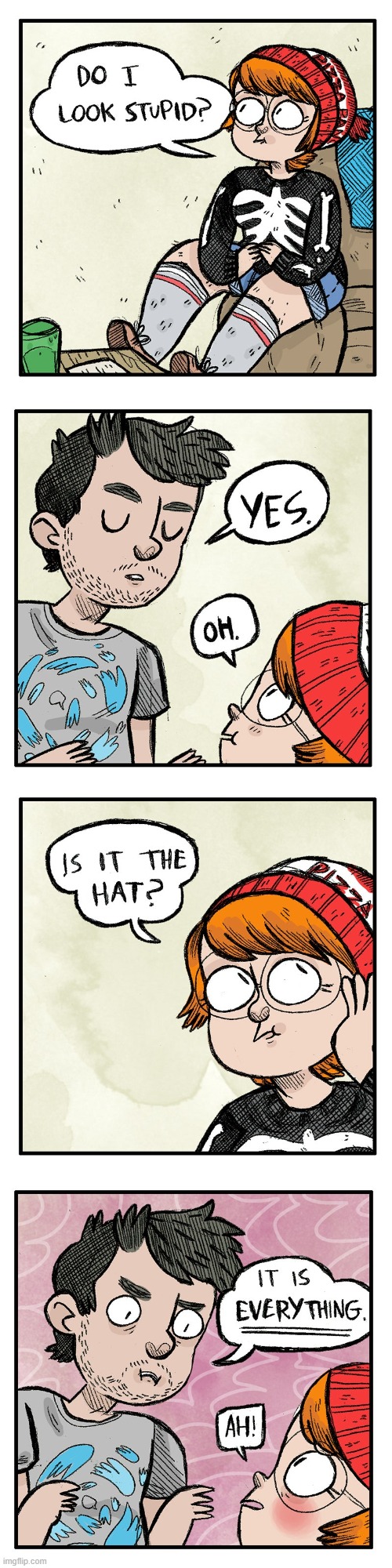 image tagged in look,stupid,yes,hat,everything,lol | made w/ Imgflip meme maker