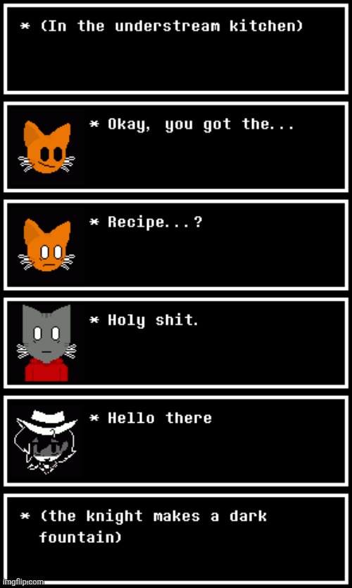 I had no fraud sprites so I used vengeance clover's sprites | made w/ Imgflip meme maker