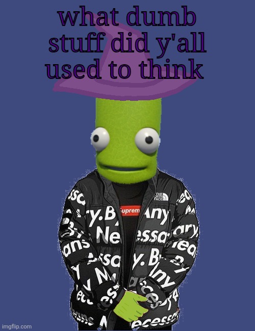 i thought team fortress 2 was a Minecraft minigame | what dumb stuff did y'all used to think | image tagged in spooky epilektoi drip | made w/ Imgflip meme maker