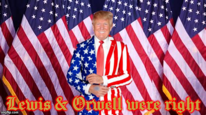 When fascism comes to America it will come wrapped in a flag | image tagged in when fascism comes to america it will come wrapped in a flag,antifa,resist,maga monarch,sinclair lewis,orwell | made w/ Imgflip meme maker
