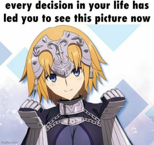 image tagged in jeanne,fate/grand order,fate/apocrypha | made w/ Imgflip meme maker