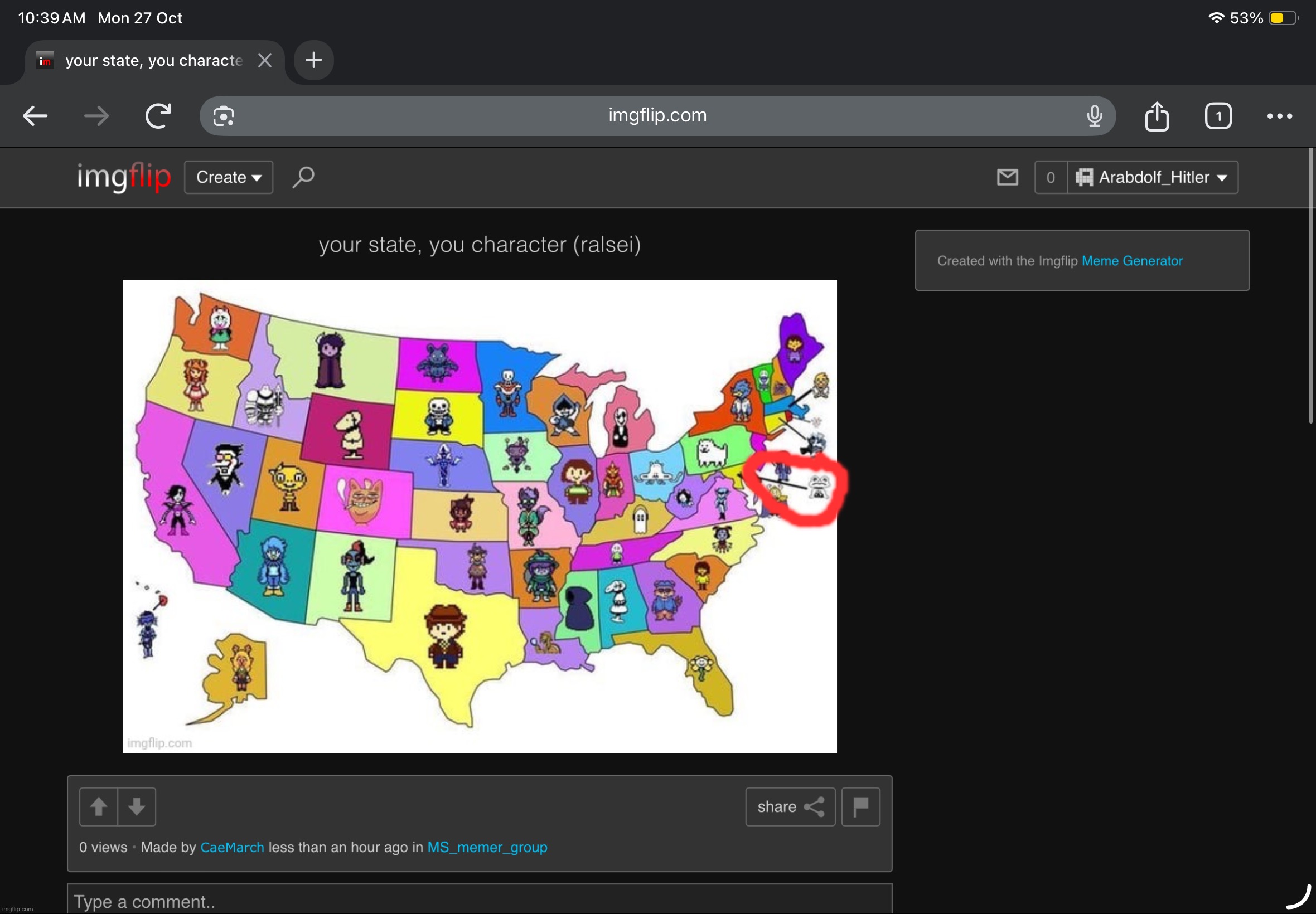 made w/ Imgflip meme maker